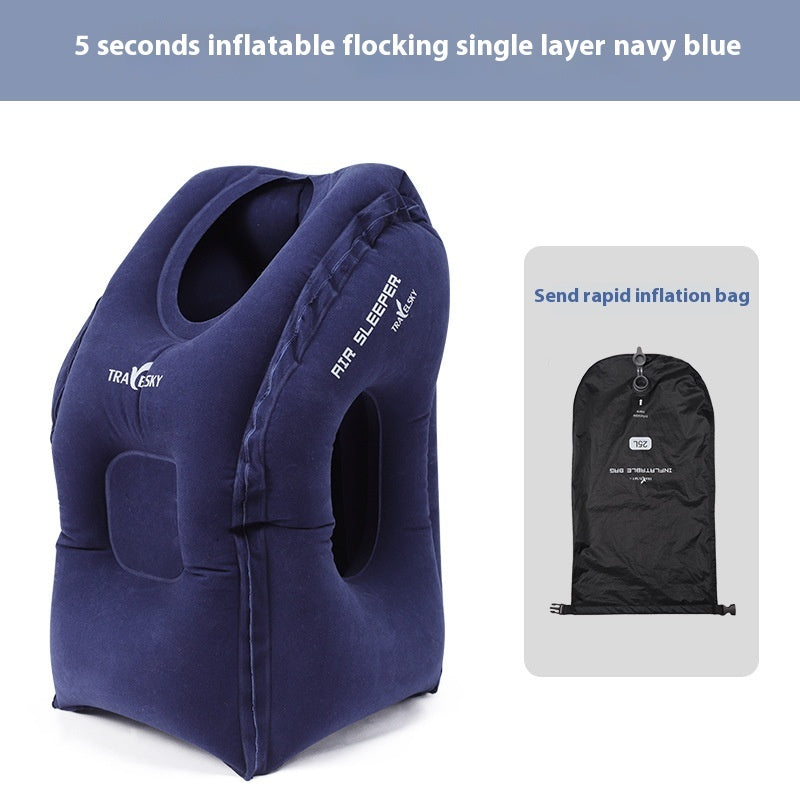 Travel Office Student Nap Pillow Sleeping Pillow Long Distance Train Neck Pillow - Mama Lifestyles