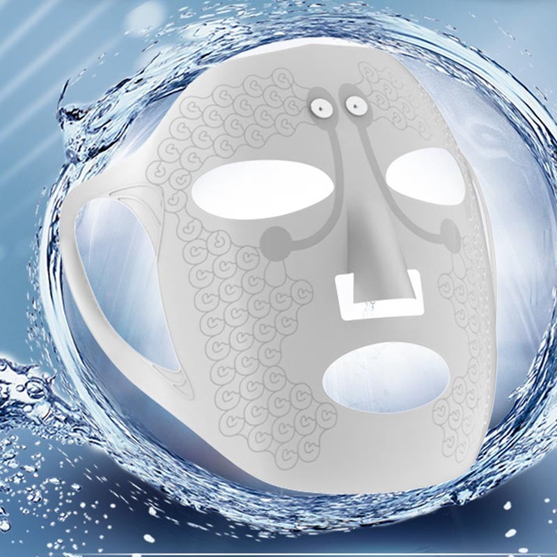 Electric Facial Massage Mask Face Massager Skin Tightening Moisturizes Anti-wrinkle Reduces Wrinkles Beauty Device Skincare - Mama Lifestyles