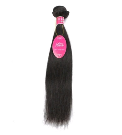 Real human hair straight wave human hair hair curtain natural color wig hair extension - Mama Lifestyles
