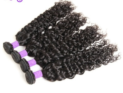 Wigs real hair India hair ladies water wave hair hair - Mama Lifestyles