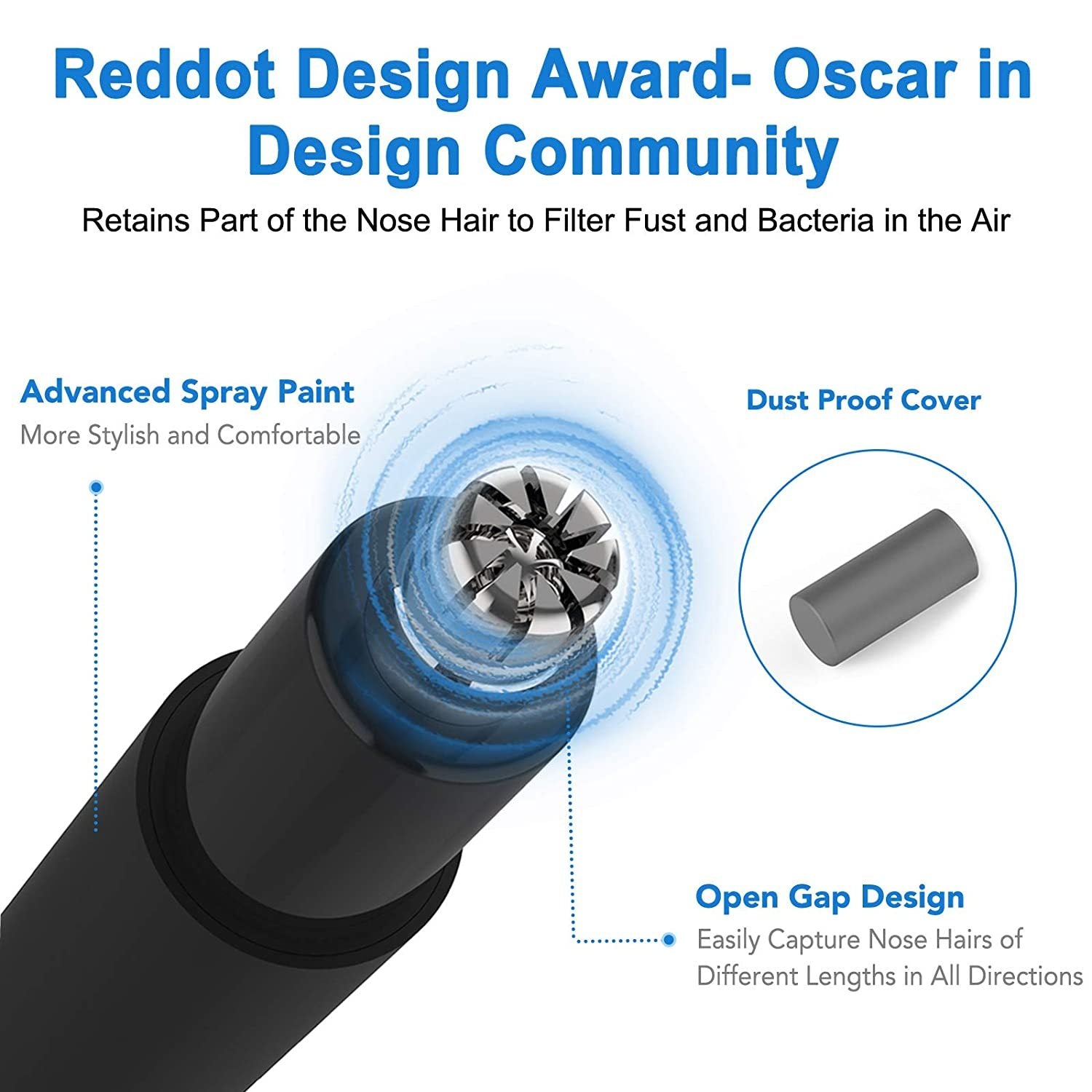 Ear And Nose Hair Tmmer For Men And Women-2020, Professional & Painless Nose Hair Clipper Remover With Stainless Steel Blad & IPX7 Waterproof System  Amazon Banned - Mama Lifestyles