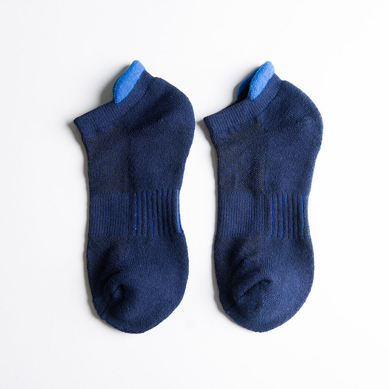 Towel bottom flower sports boat socks - Mama Lifestyles