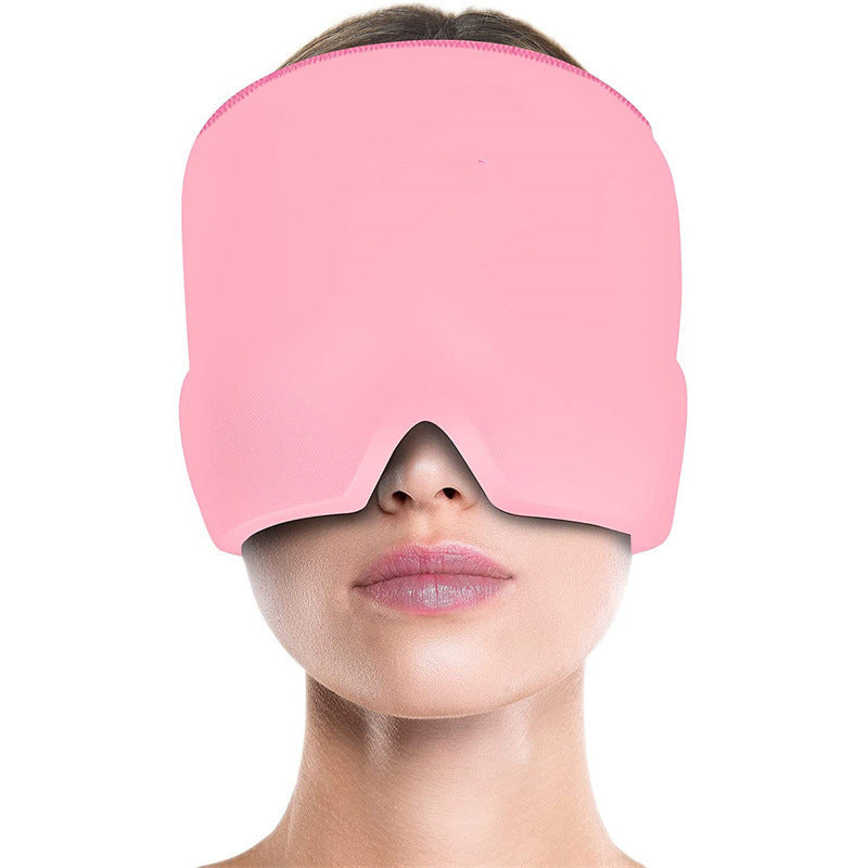 Ice Compress Headache Relief Gel Cold Therapy Migraine Eye Mask - Mama Lifestyles