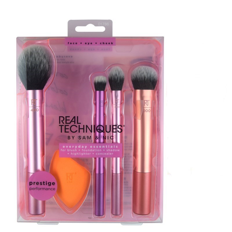 Makeup Brush Set, Blush, Foundation Brush, High Gloss, Eye Set - Mama Lifestyles