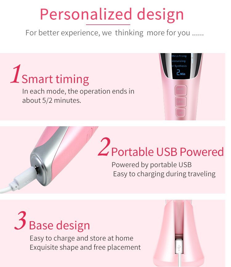 Photon Skin Rejuvenation Beauty Facial Lifting Massager - Mama Lifestyles