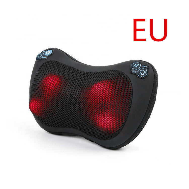 Car Massage Pillow Kneading Heating Cervical Massage Device - Mama Lifestyles