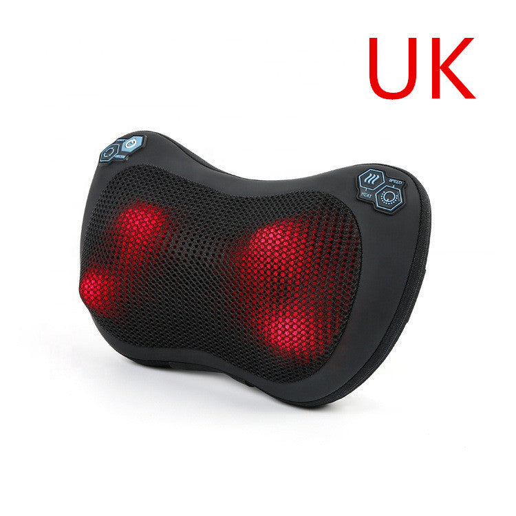 Car Massage Pillow Kneading Heating Cervical Massage Device - Mama Lifestyles