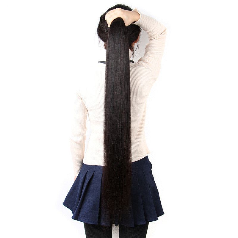 Reality Wig, Smooth Hair, Straight Hair Tie, Closed Peruvian Hair Tie - Mama Lifestyles