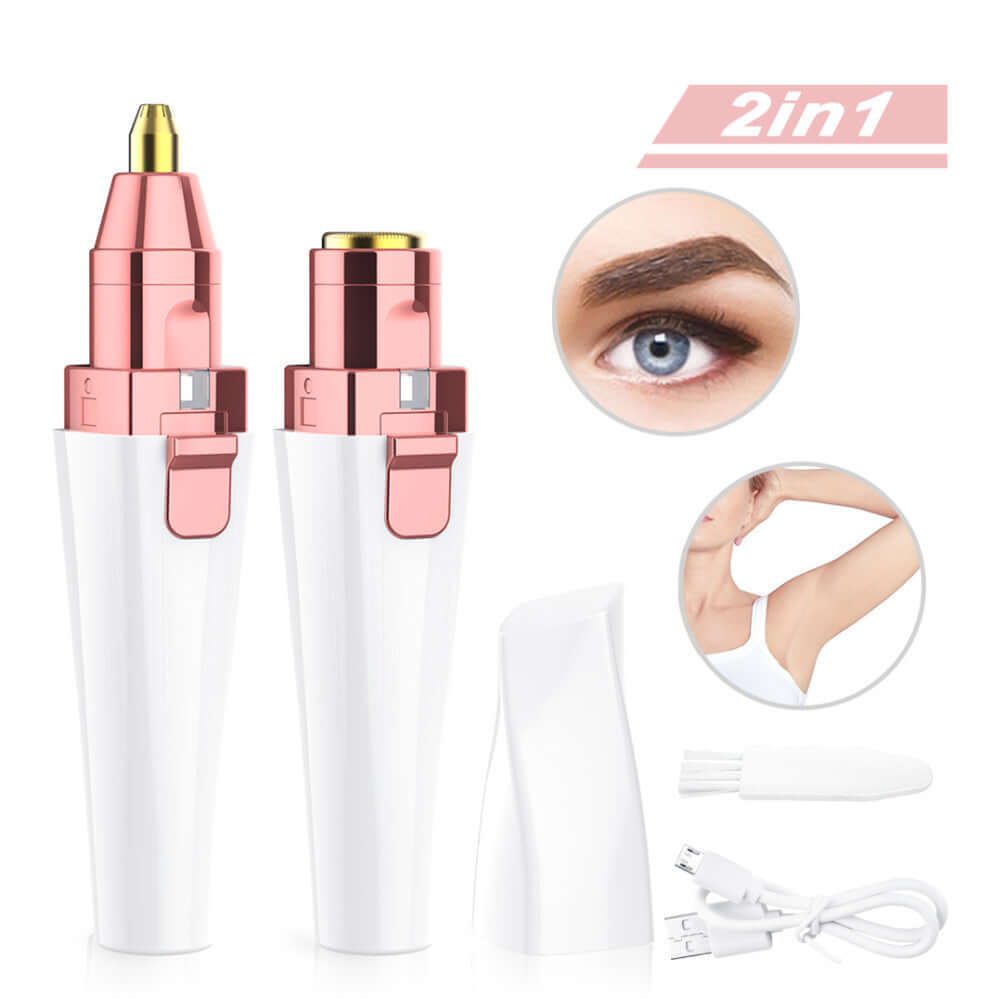 Compact Lipstick Shaver for On-the-Go Grooming