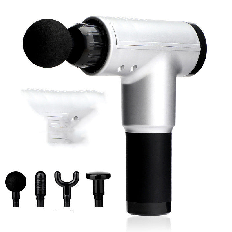 Electric Massage Gun Muscle Relaxation Massager Portable Fitness Equipment Impact Gun Fascia Gun - Mama Lifestyles