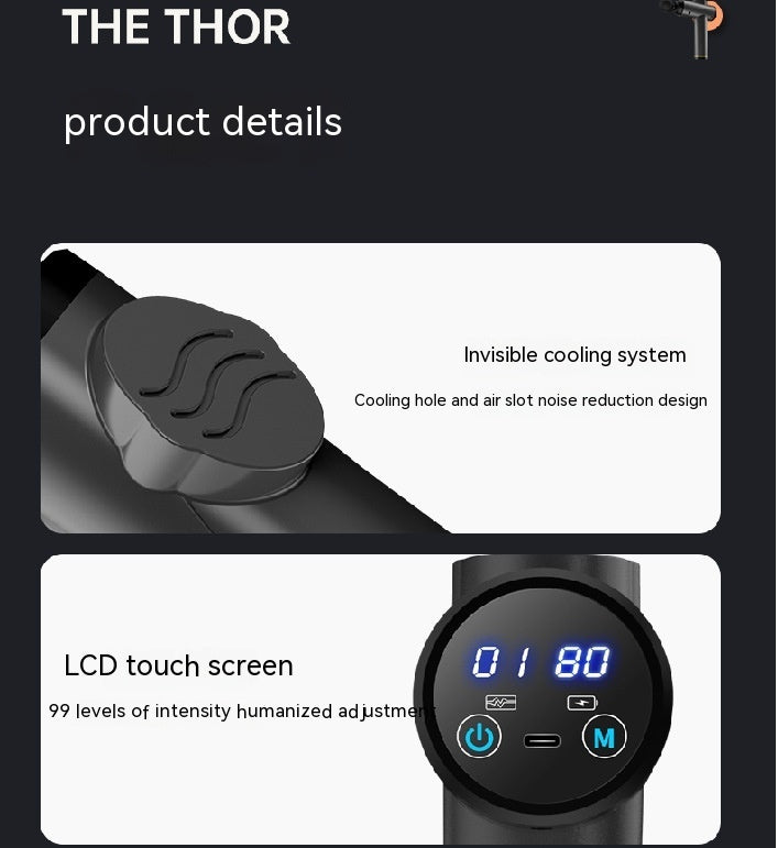 Massage Gun Instrument Muscle Relaxation Massage - Mama Lifestyles