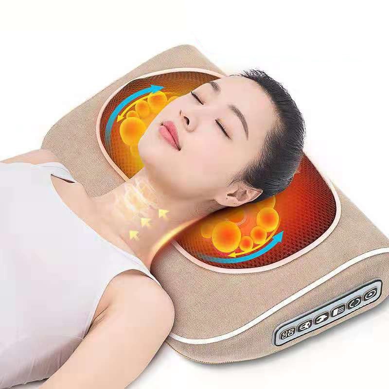 Cervical spine massager massage pillow multifunctional - Mama Lifestyles