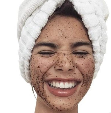 Coconut Oil Coffee Scrub Exfoliating Deep Cleansing Granules - Mama Lifestyles