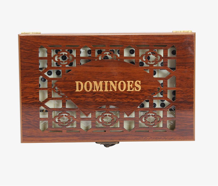 28 Dominoes Set wooden box - Mama Lifestyles