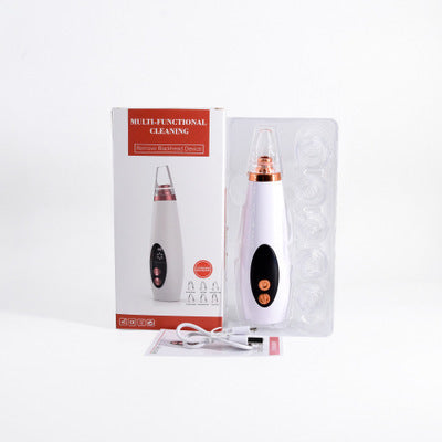 Blackhead Pore Vacuum Cleaner Nose Cleanser Blackheads Remover Blackhead Acne Removal Button Face Suction Beauty Skin Care Tool - Mama Lifestyles