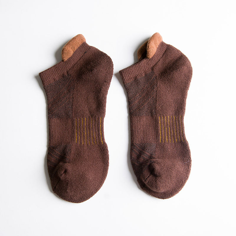 Towel bottom flower sports boat socks - Mama Lifestyles