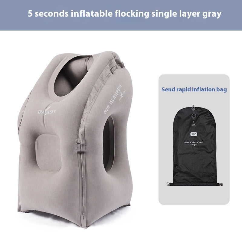 Travel Office Student Nap Pillow Sleeping Pillow Long Distance Train Neck Pillow - Mama Lifestyles