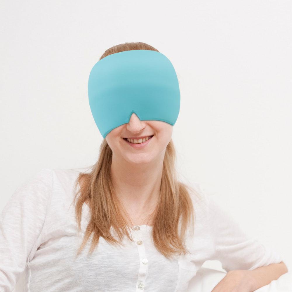 Ice Compress Headache Relief Gel Cold Therapy Migraine Eye Mask - Mama Lifestyles