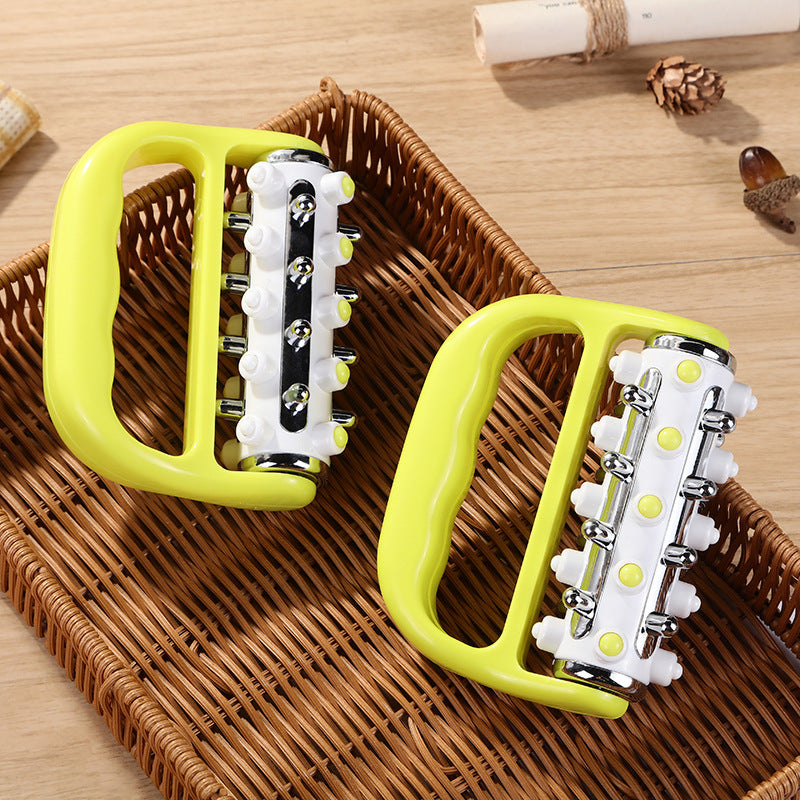 Cellulite Massager Roller 1pc Handle Fat Press Press Roller Massager Body Lymphatic Massage Body Portable Face Lift Tools Roller - Mama Lifestyles