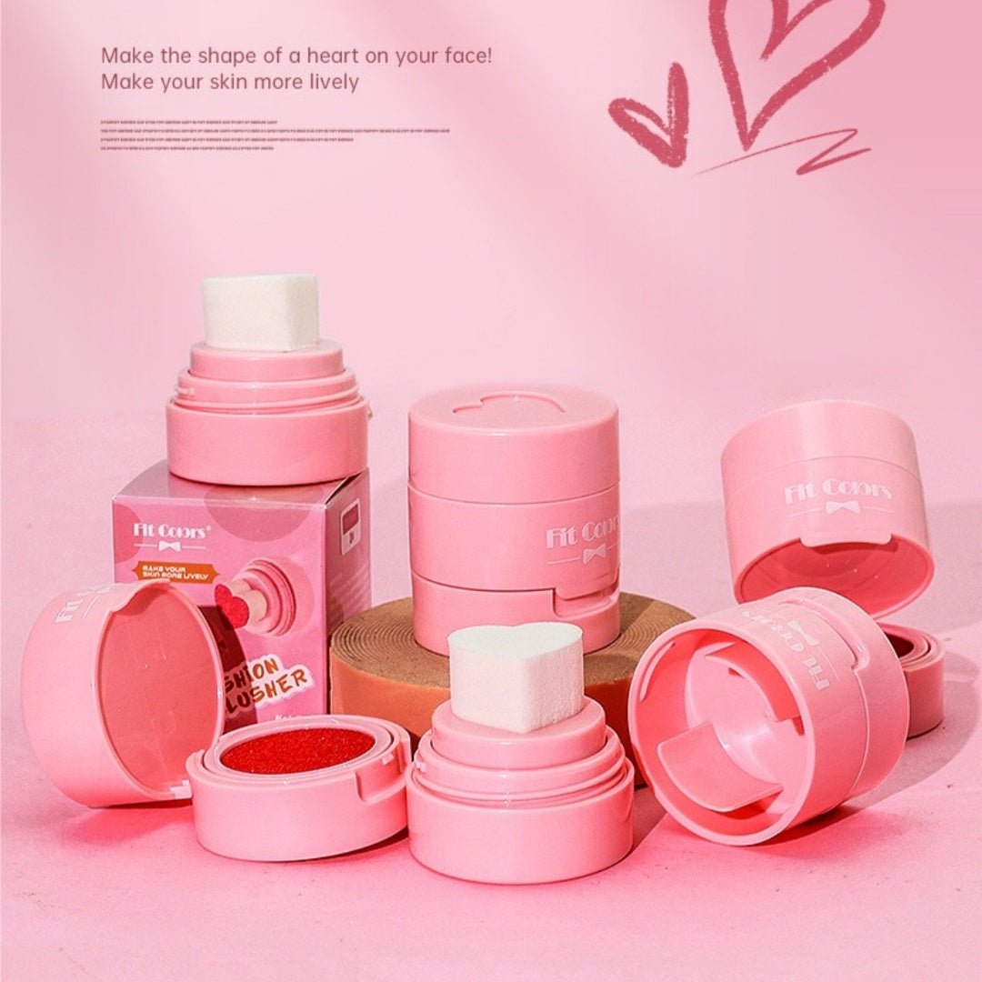 6 Color Love Air Cushion Blusher Seal Repair Liquid Blush - Mama Lifestyles