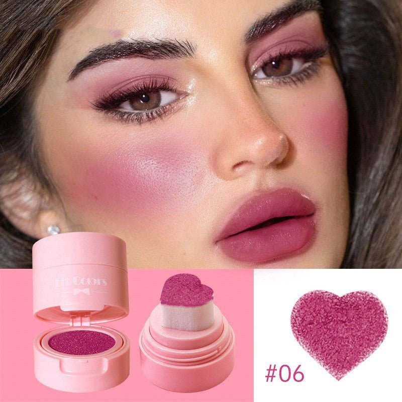 6 Color Love Air Cushion Blusher Seal Repair Liquid Blush - Mama Lifestyles