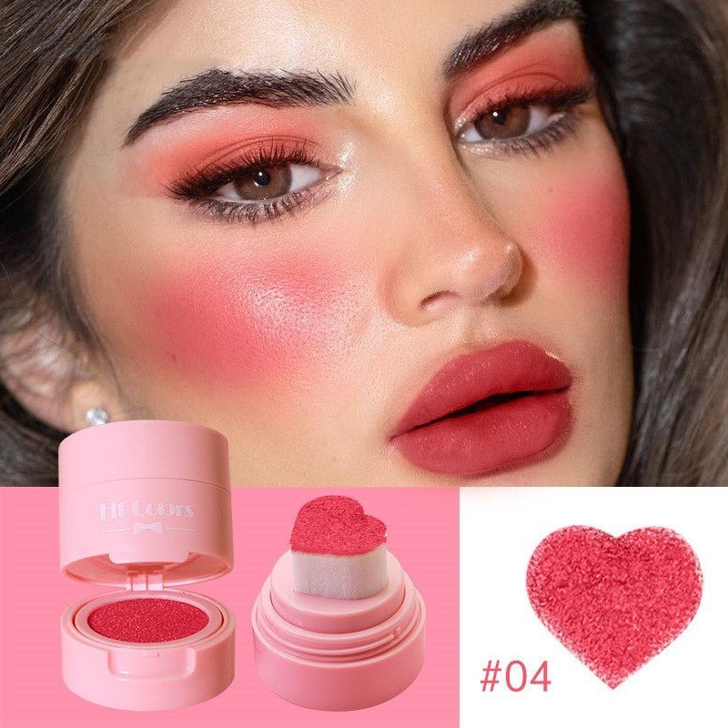 6 Color Love Air Cushion Blusher Seal Repair Liquid Blush - Mama Lifestyles