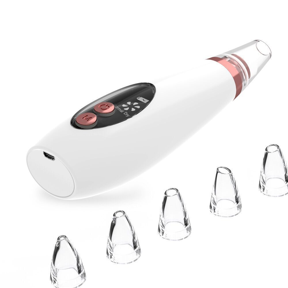 Blackhead Pore Vacuum Cleaner Nose Cleanser Blackheads Remover Blackhead Acne Removal Button Face Suction Beauty Skin Care Tool - Mama Lifestyles