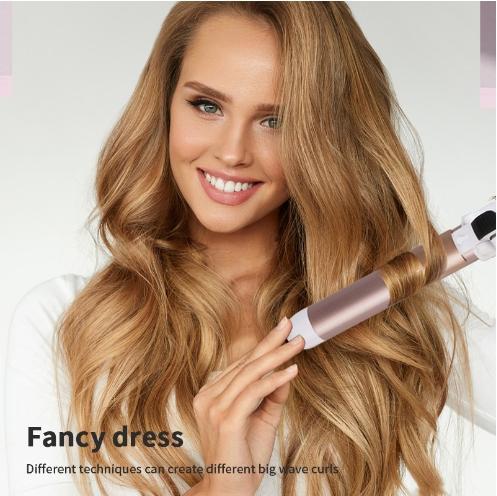 LCD Temperature Controlled Automatic Hair Curler - Mama Lifestyles