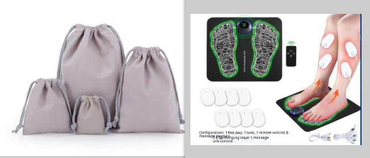 Electric EMS Foot Massager Pad Feet Muscle Stimulator Leg Reshaping Foot Massage Mat Relieve Ache Pain Health Care - Mama Lifestyles