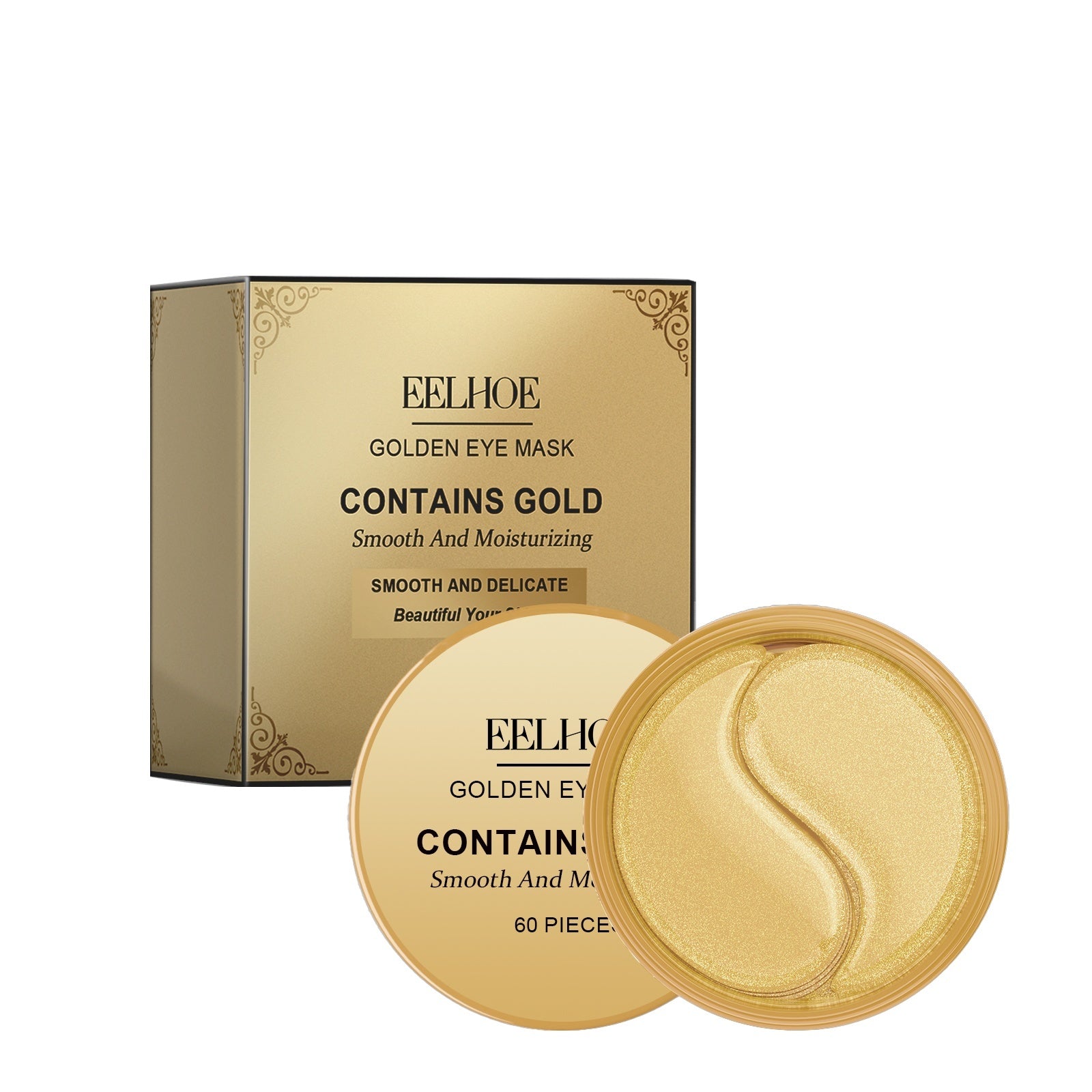 Golden Eye Mask - Mama Lifestyles