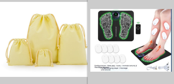 Electric EMS Foot Massager Pad Feet Muscle Stimulator Leg Reshaping Foot Massage Mat Relieve Ache Pain Health Care - Mama Lifestyles