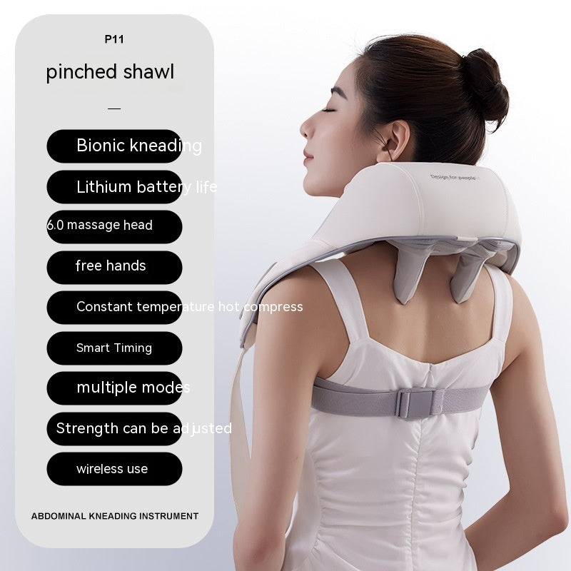Oblique Muscle Shoulder And Neck Massager Clip Kneading Electric - Mama Lifestyles