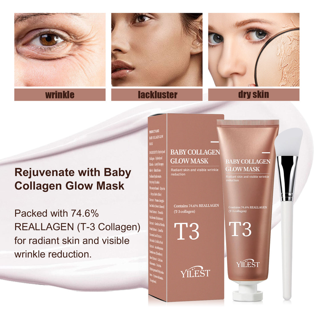Baby Collagen Mask Moisturizing - Mama Lifestyles
