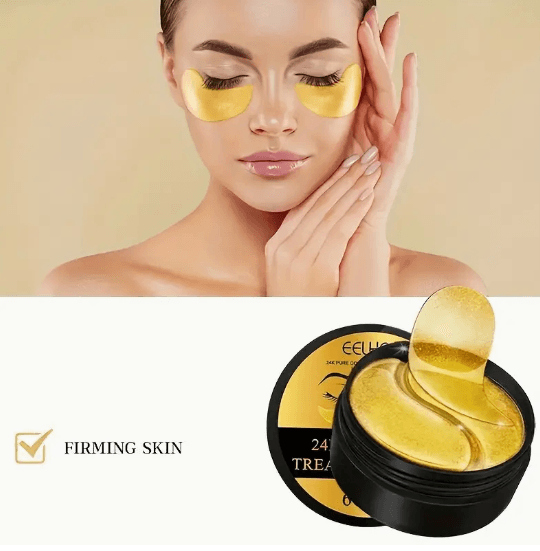 24k Gold Collagen Eye Masks - Mama Lifestyles