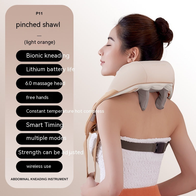 Oblique Muscle Shoulder And Neck Massager Clip Kneading Electric - Mama Lifestyles