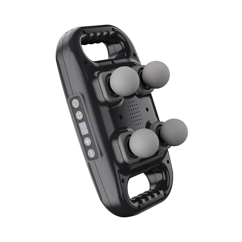 Four Head Massage Gun Massage Gun Whole Body High Frequency Muscle Relaxation Massager - Mama Lifestyles