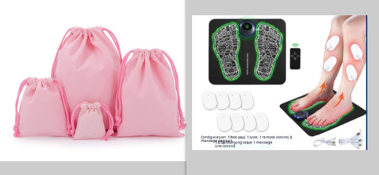 Electric EMS Foot Massager Pad Feet Muscle Stimulator Leg Reshaping Foot Massage Mat Relieve Ache Pain Health Care - Mama Lifestyles