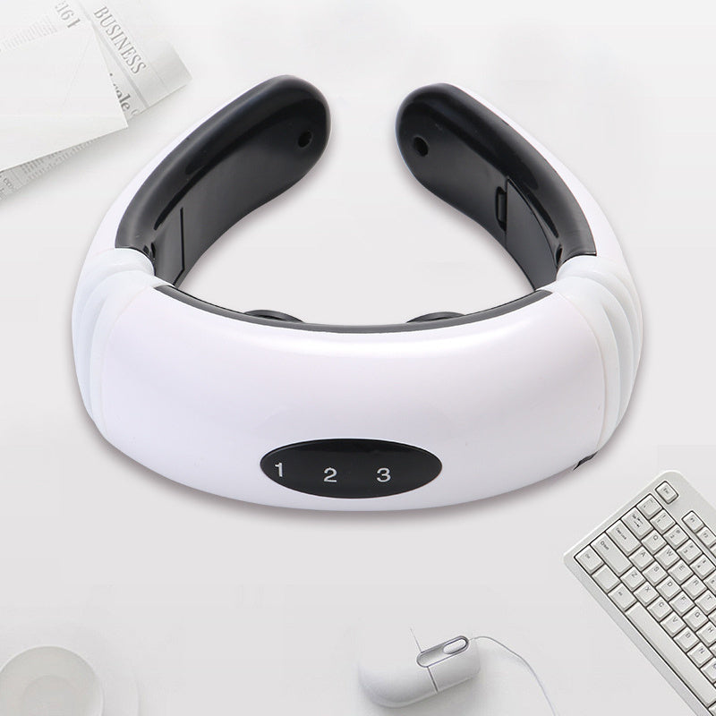 Cervical Spine Massage Instrument Neck Protection Electric Pulse Multi-directional Massager - Mama Lifestyles