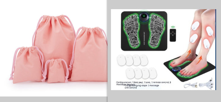 Electric EMS Foot Massager Pad Feet Muscle Stimulator Leg Reshaping Foot Massage Mat Relieve Ache Pain Health Care - Mama Lifestyles