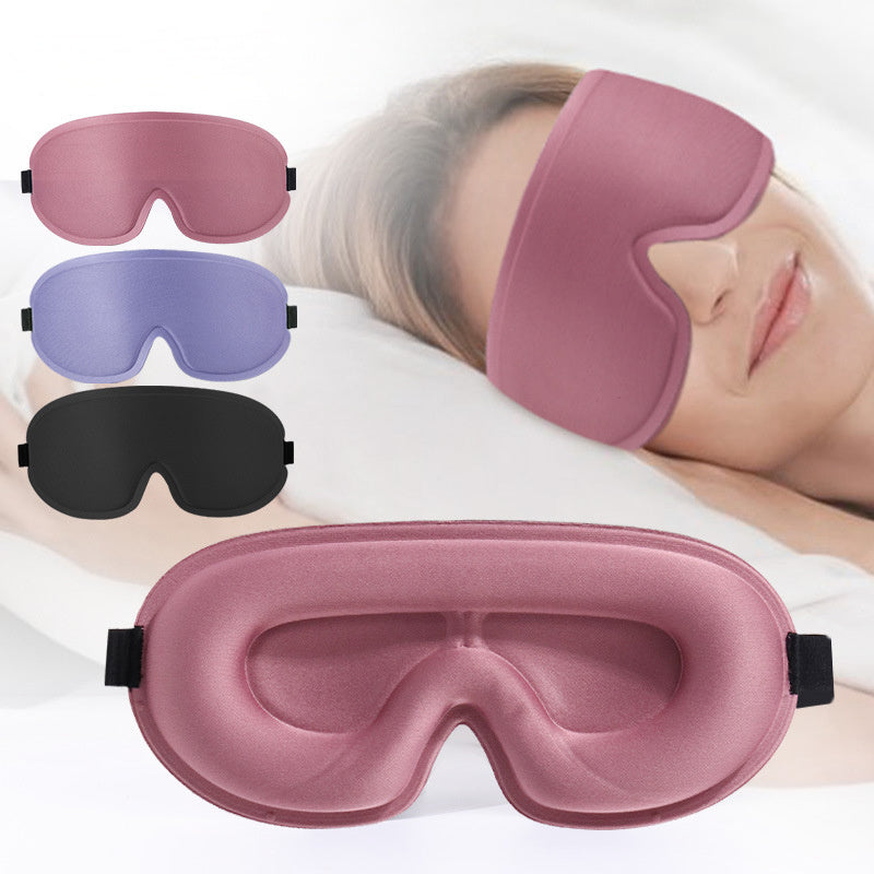 Blackout Eye Mask 3D Deep Contoured Sleep Mask Lash Extensions No Pressure Blindfold Sleeping Eye Mask Women Men Side Sleepers - Mama Lifestyles