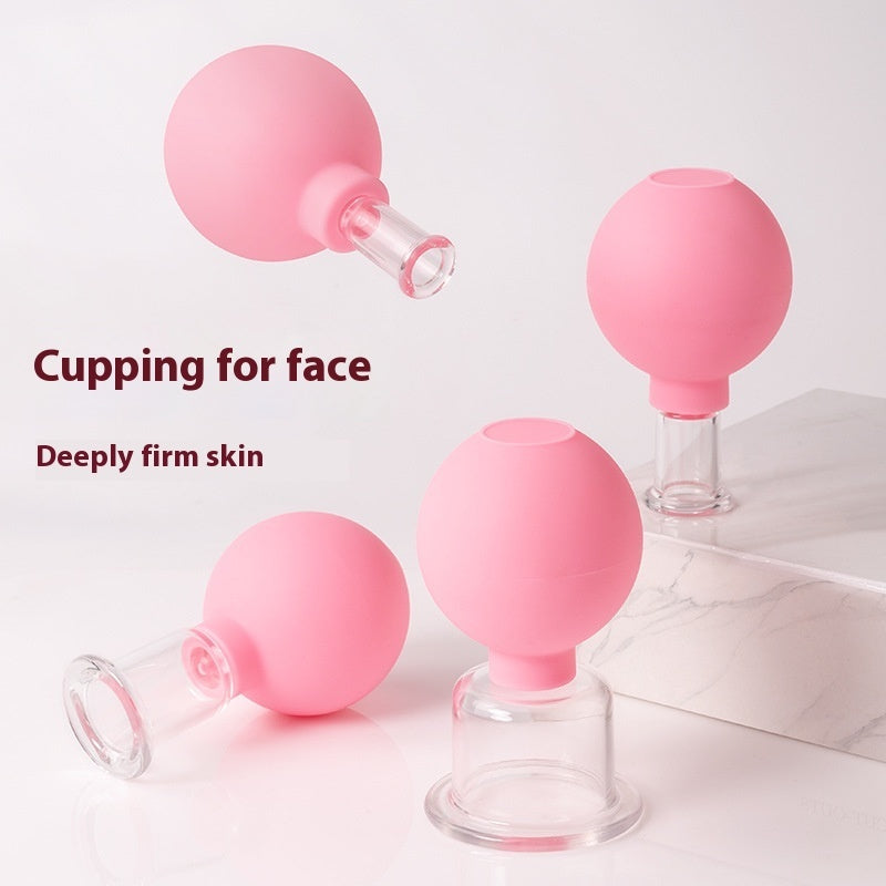 Facial Beauty Scraping Cupping Device Massage Lifting Facial Meridian Dredging Gadget Vacuum Jar Walking Device - Mama Lifestyles