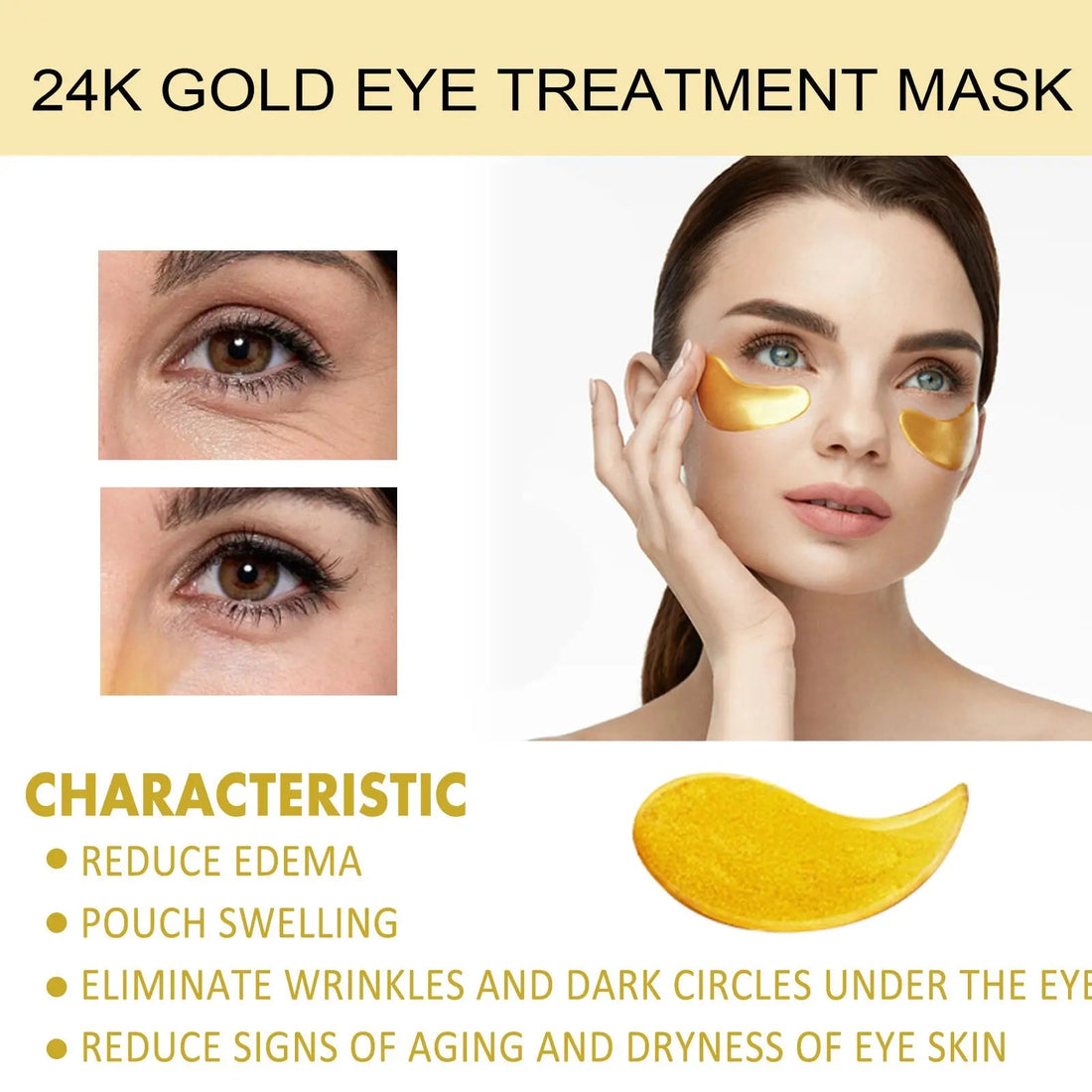 Eye Mask Fade Eye Bags Firming And Hydrating Moisturizing - Mama Lifestyles
