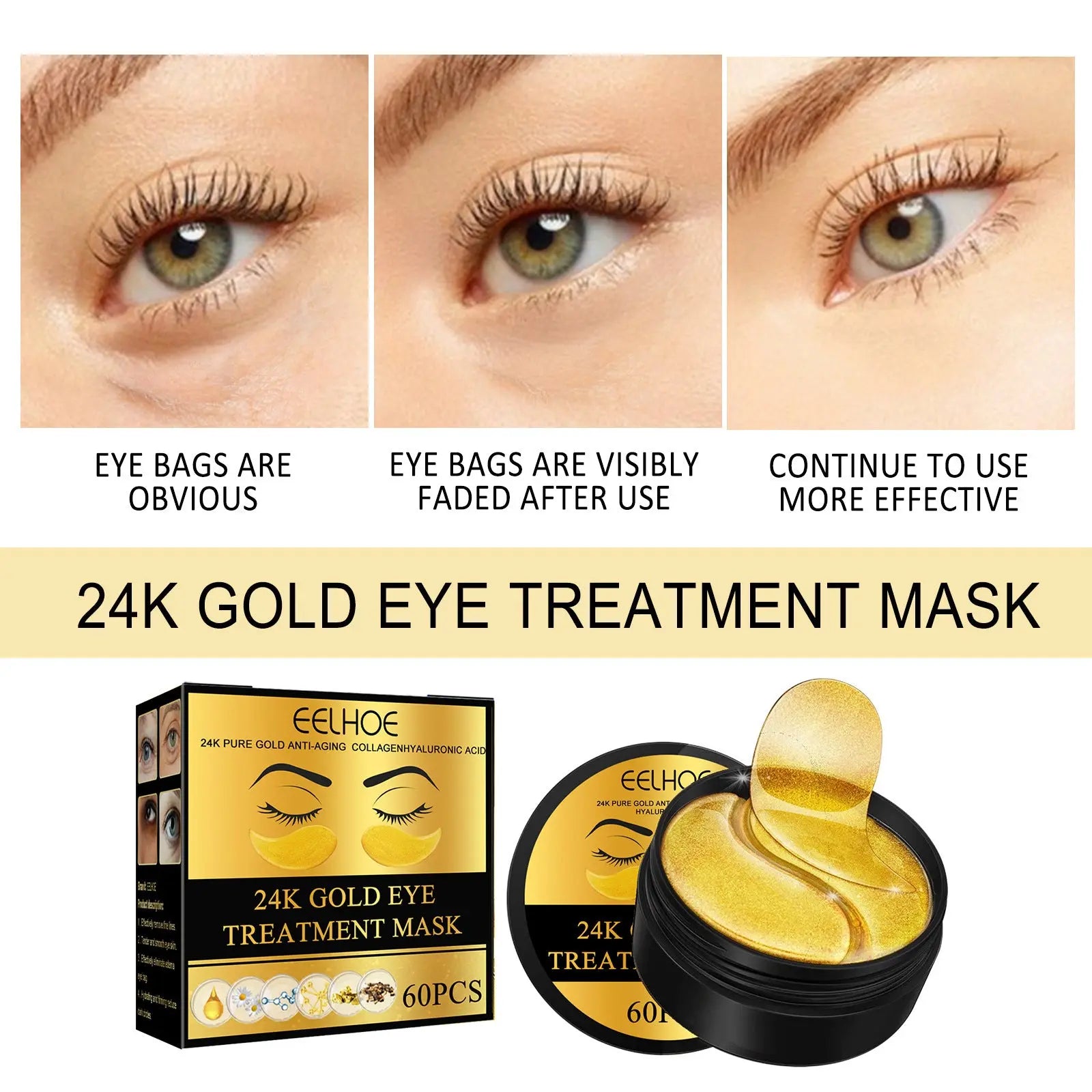 Eye Mask Fade Eye Bags Firming And Hydrating Moisturizing - Mama Lifestyles