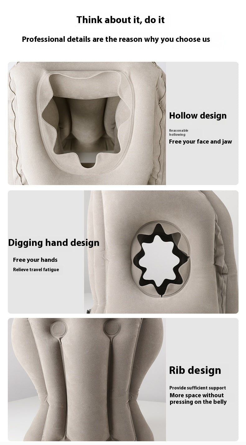 Travel Office Student Nap Pillow Sleeping Pillow Long Distance Train Neck Pillow - Mama Lifestyles