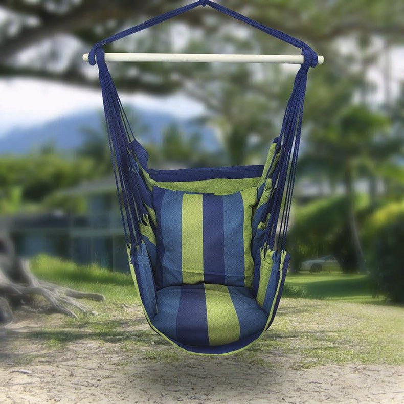 Outdoor Travel Camping Garden Hanging Hammock Chair Home Bedroom Dormitory Adults Kids Swing Seat - Mama Lifestyles