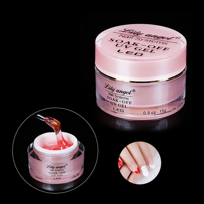 Transparent color extension gel quick and long lasting nail polish gel - Mama Lifestyles