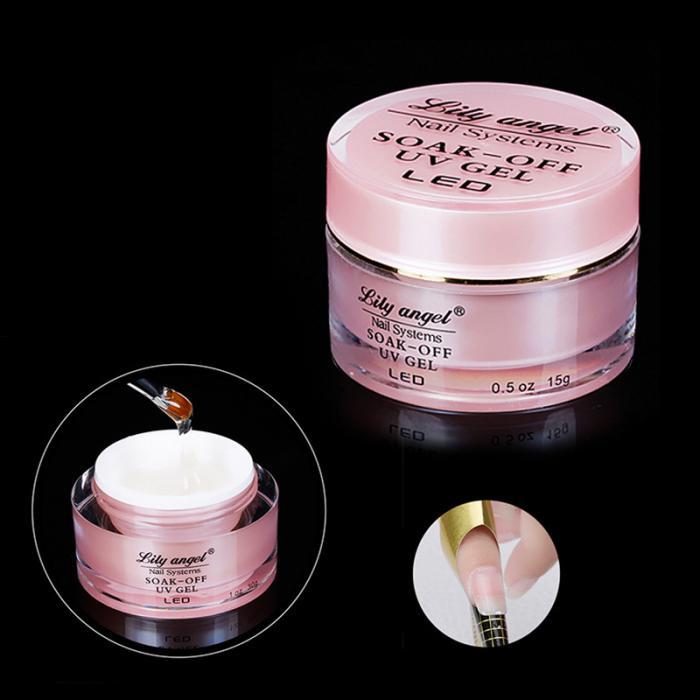 Transparent color extension gel quick and long lasting nail polish gel - Mama Lifestyles