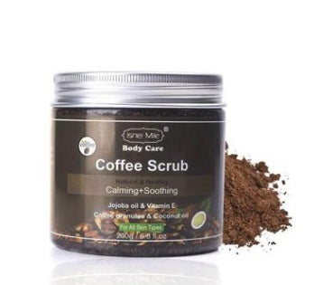 Coconut Oil Coffee Scrub Exfoliating Deep Cleansing Granules - Mama Lifestyles