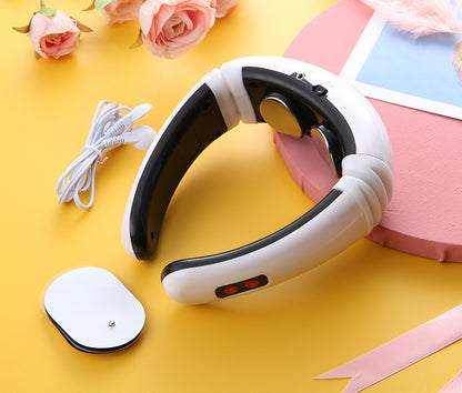 Cervical Spine Massage Instrument Neck Protection Electric Pulse Multi-directional Massager - Mama Lifestyles