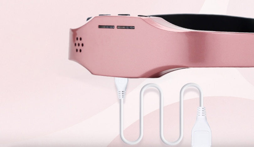 Head Massager Wireless Stress Relief Brain Massage Helmet Unisex Sleep Therapy Device - Mama Lifestyles